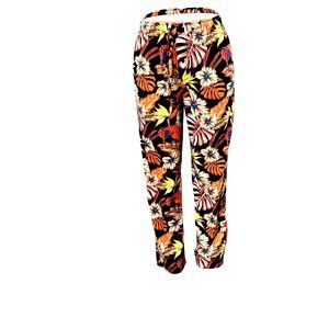 No Boundaries Mens Floral Print Drawstring Lounge Wear Size Small All Polyester